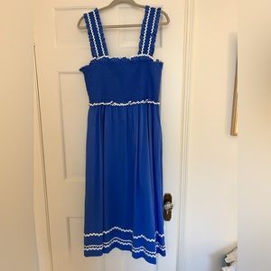 En Saison blue dress